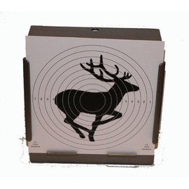 CL Print Solutions 100 x 14cm Paper STAG Targets Air Rifle Pistol (100gsm 14cm6