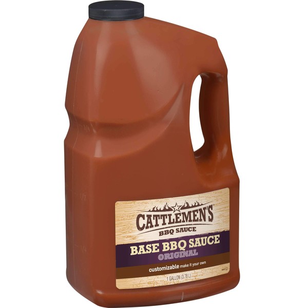 Cattlemen's St. Louis Original Base BBQ Sauce 4 1-Gallon Bottles