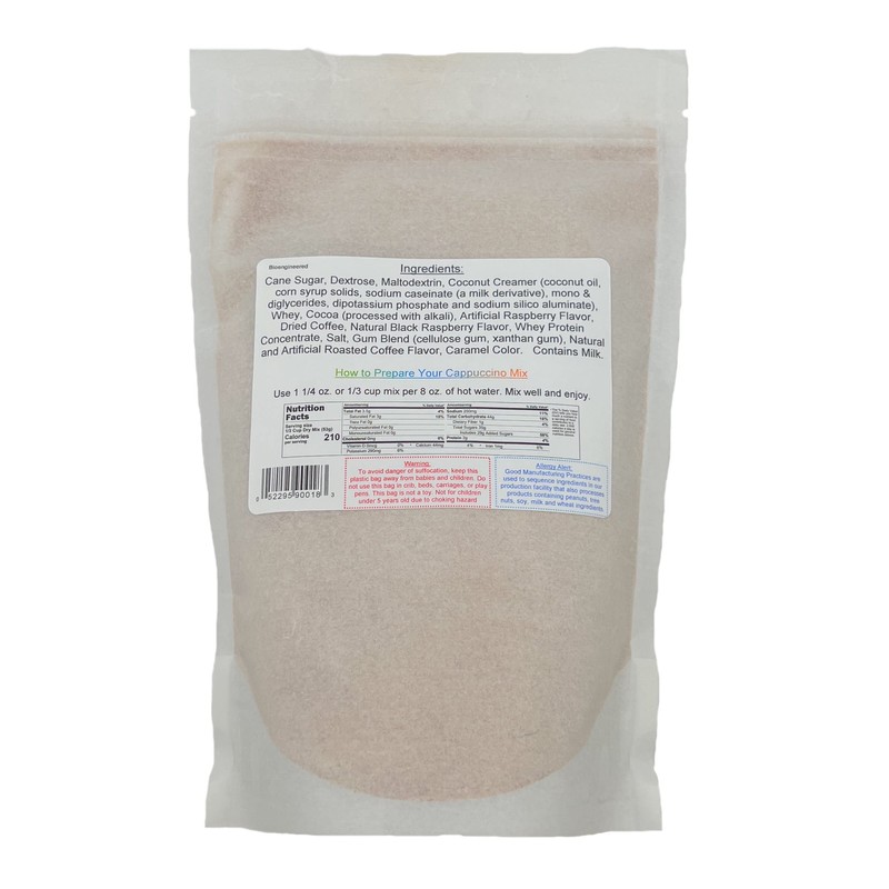 YANKEETRADERS, Chocolate Raspberry Cappuccino Mix, 1 Pound