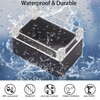 Otdorpatio Project Box IP65 Waterproof Junction Box ABS Plastic Black
