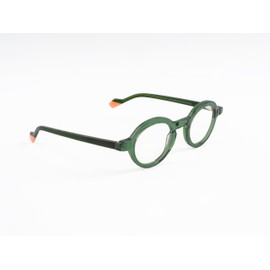 KMA Blue Light Blocking Glasses for Kids – Stylish Blue Light Glasses, Anti-Glare Protection, Kids Blue Light Glasses (Oval, Trans Green)