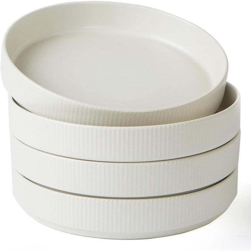 Famiware Star 8.25'' Stoneware Large Pasta Bowl (Set of 4)