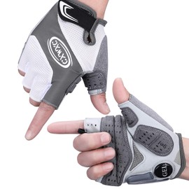 CXWXC Cycling Gloves Men Women MTB Gloves Half Finger with Gel Pad for Shock Absorption Non-Slip Breathable Gloves Cycling Sports Outdoor