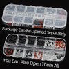 144pcs Rubber O Ring Assortment Kits 12 Sizes Made of