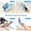 AMXGPT Aluminum Alloy Laptop Stand, Ergonomic, Foldable, Adjustable, Durable, Lightweight,