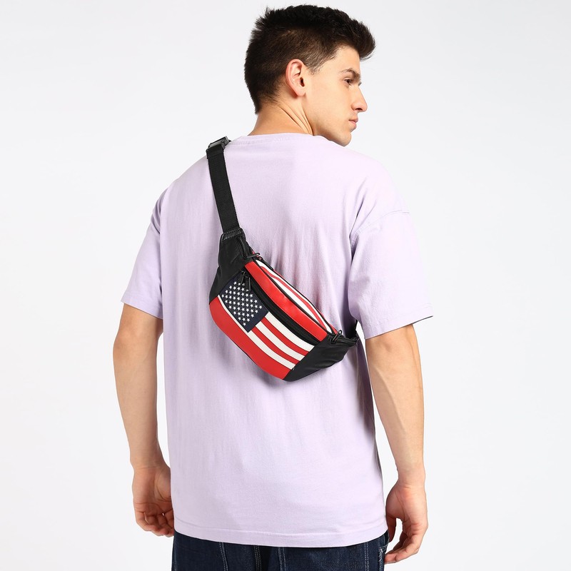American Flag Fanny Pack