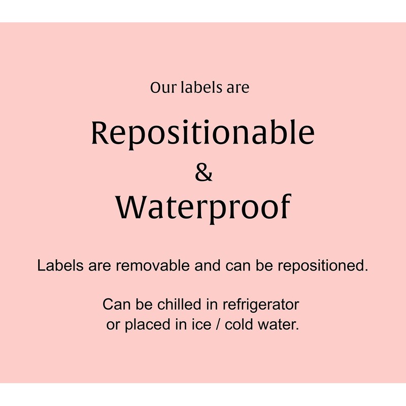 BRIDE TRIBE Mini Champagne Bottle Labels ● SET of 12