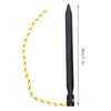 12PCS Tent Stakes Aluminum Alloy Three Edges Lightweight Tent Nail