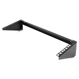 Tecmojo 3U Vertical Wall Mount Rack and Bracket for 19" Rack Mount Network and Server Equipment