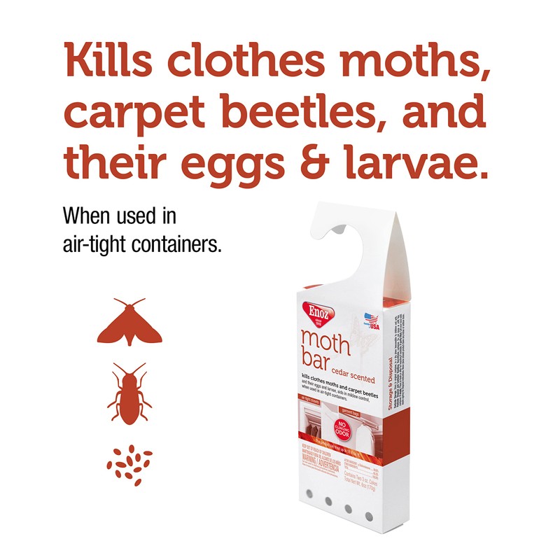 Enoz Moth Bar - Ceder Scented