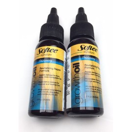 Softee Growth Oil Thickening Hair Repair Formula  Lot Of 2 Paraben Free 1 Oz Ech