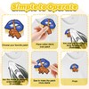 loghohu 18 Pcs Sigma Gamma Rho Sorority Embroidered Patches ΣΓΡ