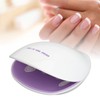 LED Nail Gel Polish Dryer Shell Shaped 12pcs Light Chips