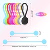 10 PCS Reusable Magnetic Cable Ties Magnetic Cable Ties Silicone