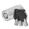 Vending Machine Lock and Key, Zinc Alloy Chrome Color Single
