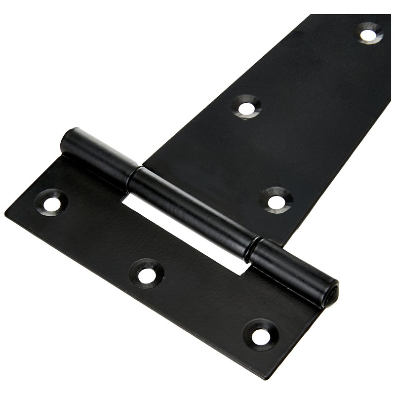 Merriway BH04385 (2 Pcs) Heavy Duty Japanned Tee Hinge 300mm