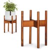 Fox & Fern Mid Century Plant Stand — 8 Inch