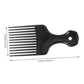 OFFSCH Curly Hair Styling Tool - 3Pcs Afro Pick Comb - Hair Volume Pick Comb for Tangles Metal Hair Pick