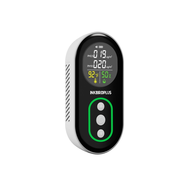 Inkbirdplus PM2.5 Indoor Air Quality Monitor Temperature Humidity Detector Home