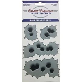 Rapid Fire Bullet Holes Sticker Sheet