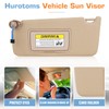 Hurotoms Sun Visor for Honda Accord 2008-2017, Right Passenger Side