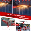 Reflective Driveway Markers - 50”High Visiblility Driveway Reflectors Double Sided