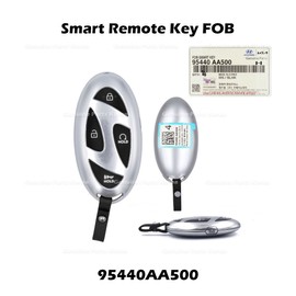 Llave inteligente y llave en blanco genuina OEM 95440AA500 FOB para Hyundai Avante Elantra 24