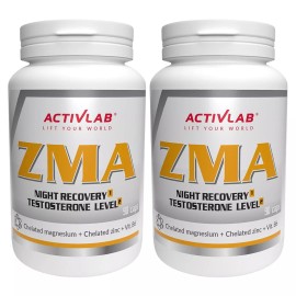 ACTIVLAB ZMA 90/180 Caps- Recovery Testo-Booster Mineral Anabolic Zinc Magnesium - 180 Capsules