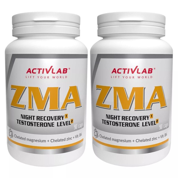 ACTIVLAB ZMA 90/180 Caps- Recovery Testo-Booster Mineral Anabolic Zinc Magnesium