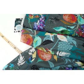 C. Pauli Organic Cotton Lawn Fruit Garden Fabric 0.5 m