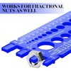 Tsudoku 2Pc Nut Bolt Thread Gauge Checker Bolt Size and