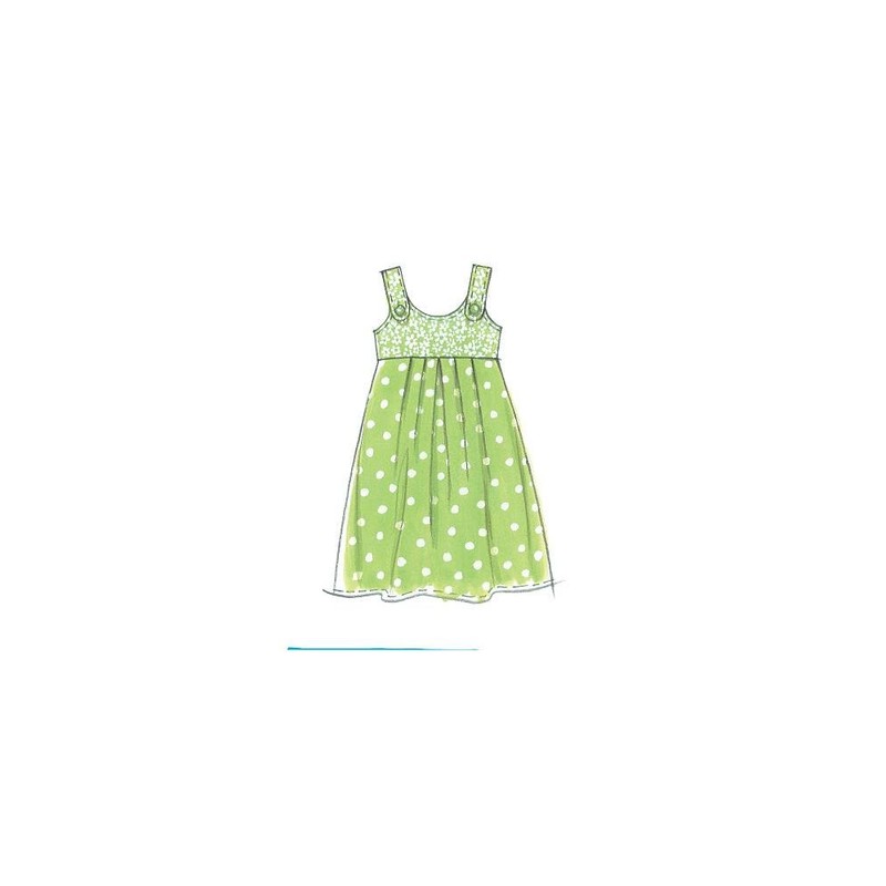 McCall's Patterns M5613 Size CHJ 7-8-10-12-14 Children's/ Girls' Dresses, Pack