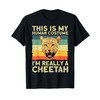 Funny Cheetah Art For Men Women Cheetah Leopard Safari Lover