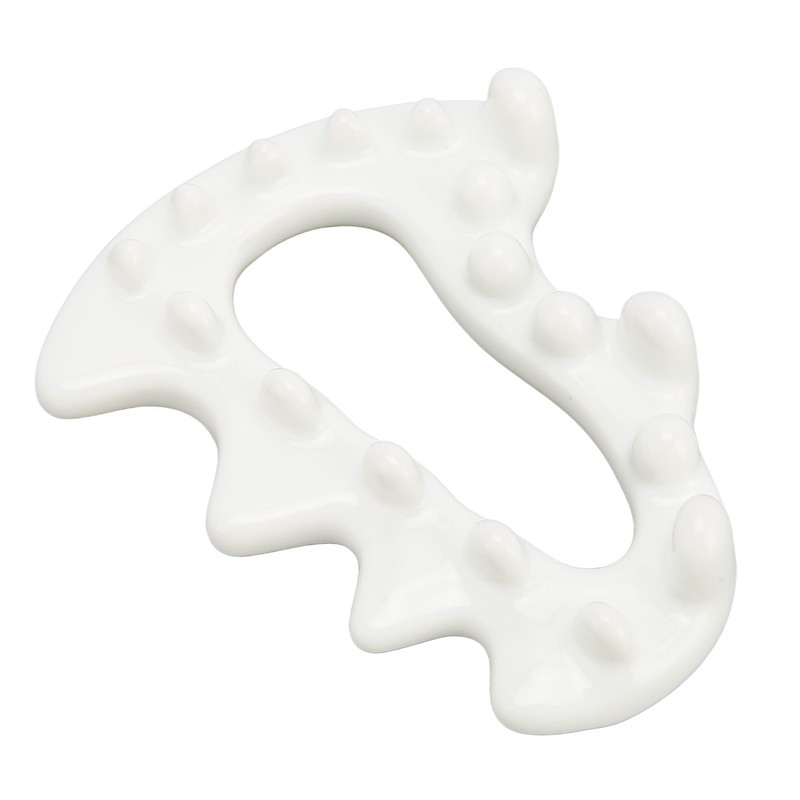 Body Face Ceramic Gua Sha Massager Static Free Eliminate Cellulite