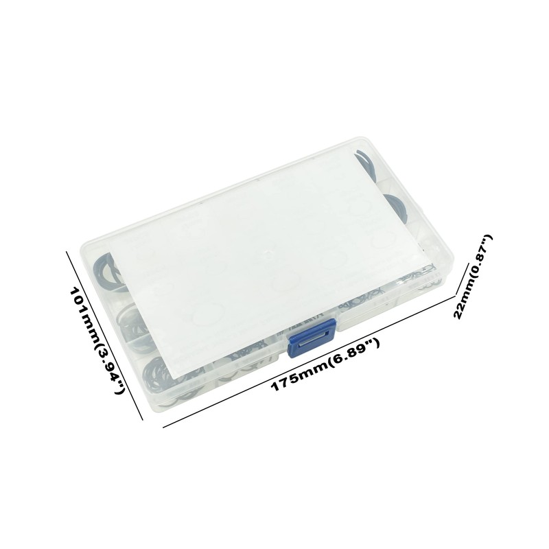 MCMASKE 300PCS Metric 7mm to 30mm Round Wire C-Clips Internal