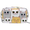 ZOEO Makeup Pouch Cute Cats Kitten Mini Makeup Bag Organizer
