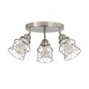 ABEAJAT Kitchen Light Fixtures - 3-Lights Multi-Directional Ceiling Lamp with
