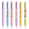 CHENBOOW Erasable Ballpoint Pen, Pack of 6 Erasable Pens, Cartoon