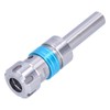 Collet Chuck Holder Floating Tapping Tool Extension Rod Straight Shank