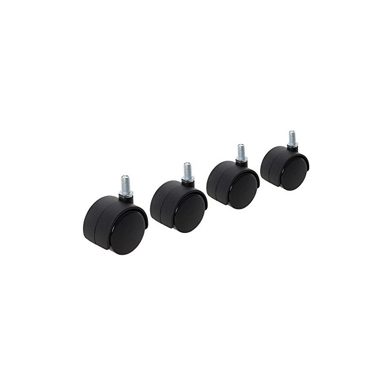 Fixman 275361 Twin Wheel Castor Bolt 4pk 40 mm Bolt