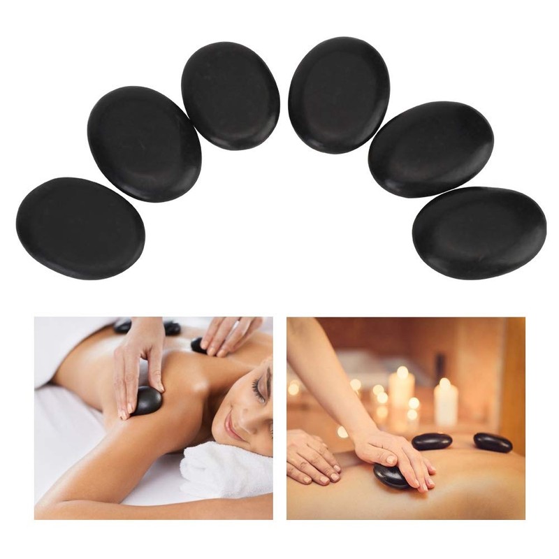 Ausla Hot Stone Massage Set, 12 Pieces, Warm Relaxing Massage