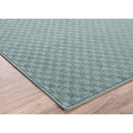 Garland Rug Medallion Sea Foam Blue 9' X 12' Area Rug Skid Resistant Area Rug - Ideal for Living Rooms & Hallways, Stylish & Durable for High-Traffic Areas