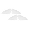 2 Pair Gel Heel Pad Transparent Strong Adhesion Soft Massaging