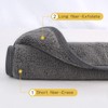 KinHwa 6 Pack Microfibre Face Cloth Flannel Makeup Remover Cloth