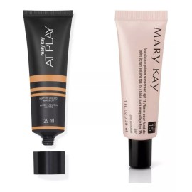 Mary Kay Maquillaje Liquido  At Play Mate + Primer Para Maquillaje Mk