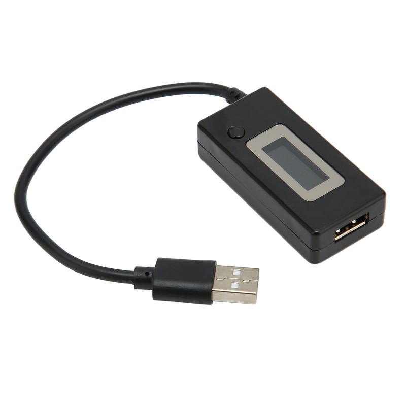 USB Voltage Current Tester LCD Display 50mA‑3500mA USB Multimeter 3‑15V