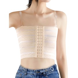 Ranmy Stage Breast-Crushing Cosplay, Supporter, Kimono, Inner Shape, Makes Your Breasts Small, beige