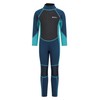 Mountain Warehouse Kids Full Wetsuit - 2.5mm, UPF50+ Neoprene Teal