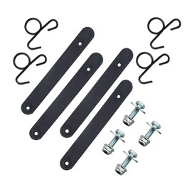 723-04008A Chute Strap -by HuthBrother, Compatible with MTD Troy Bilt Cub Cadet Bagger Strap 723-048008 72304008A 72304008 723 04008A 723 04008, 4 Pack