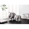 REEZHEE Modern Simple Ceramic White Elephant Living Room Home Office
